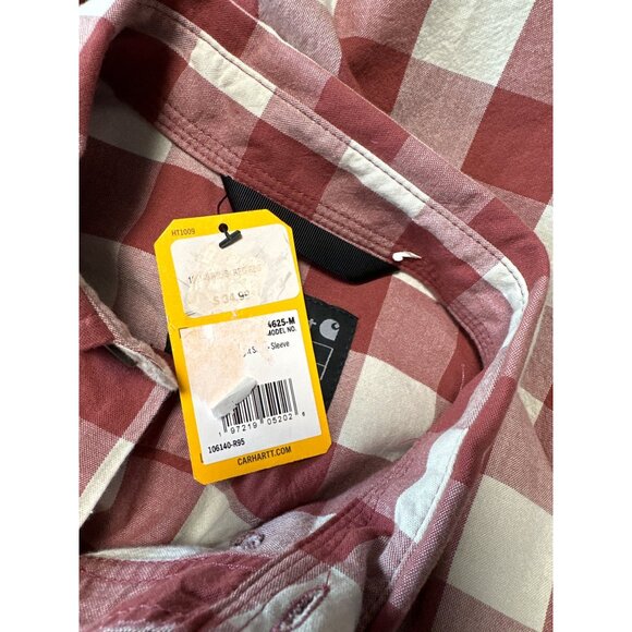 Carhartt TW4625-M Loose Fit Midweight Short Sleeve Shirt Men Size Small Workwear - Picture 8 of 13